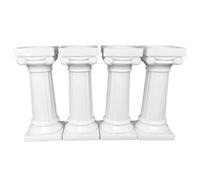 USOHJZ 12 piezas de 7,5/12,5/17 cm, soporte columna romana multicapa for tartas, pilares decorativos for boda, decoración for DIY(S)