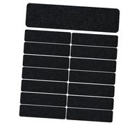 USOHJZ 15Pcs Non Slip Carpet Stair Treads Skid Rug Resistant Indoor Runner for Kids Elders and Pets(Black)