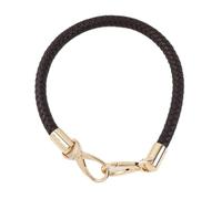USOHJZ 2Pcs 30/40/50/60cm PU Leather Woven Bag Handles