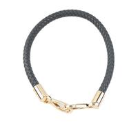 USOHJZ 2Pcs 30/40/50/60cm PU Leather Woven Bag Handles