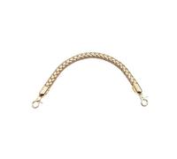 USOHJZ 2pcs 30cm PU Leather Braided Shoulder Bag Strap