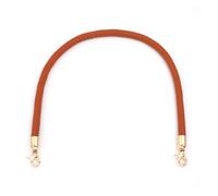 USOHJZ 2pcs 60cm Lobster Clasp PU Leather Braided Handbag Shoulder Strap