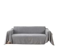 USOHJZ Funda de sofá Impermeable for Sala de Estar, Toalla for sofá de Invierno, Manta Antideslizante, Funda for sillón, salón for el hogar(Grey,90x180 CM)