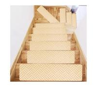 USOHJZ Juego de 5/10 Alfombrillas Autoadhesivas for escaleras, Antideslizantes y con absorción Agua for Interiores para Protección(Color 17,76x20cm 10piece)