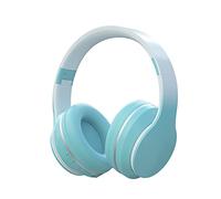 Usoun Auriculares para niños,Auriculares Bluetooth para niños,Cascos inalámbricos Bluetooth Over Ear,Cascos Plegable con micrófono,Micro SD Slot,Headphones Inalámbricos y con Cable(Verde)