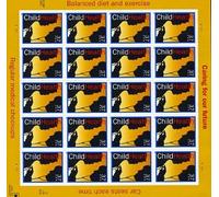 USPS Child Health: Caring for Our Future Sheet of Twenty 37 Cent Stamps Scott 3938 by