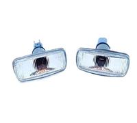 USQBUZHHK Auto Para Chrysler 300C 2005 2006 2007 2008 2009 2010 Luz De Señal De Giro De Marcador Lateral Lámpara Repetidora Lateral(Izquierda y derecha)