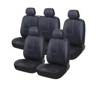 USQBUZHHK Coche Fundas Protectoras Asientos Coche para R&enault para Master para Trafic Accesorios(Conjunto Completo)