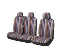 USQBUZHHK Coche para Mercedes para Vito W639 Funda Protectora Asiento Coche Accesorios(Estilo étnico 3 Piezas.)