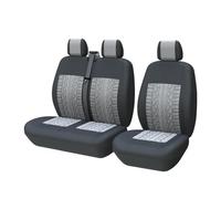 USQBUZHHK Coche para Mercedes para Vito W639 Funda Protectora Asiento Coche Accesorios(Gris 3 Piezas)