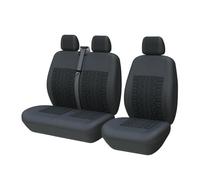 USQBUZHHK Coche para Mercedes para Vito W639 Funda Protectora Asiento Coche Accesorios(Negro 3 Piezas)