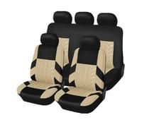 USQBUZHHK Coche para Volvo C30 C70 S40 S60 S80 S90 V40 V50 V60 XC40 XC60 XC70 XC90 Fundas Asientos Coche Accesorios(Beige,Conjunto Completo)