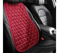 USQBUZHHK Protectores de Asiento Cojín Asiento Coche Four Seasons con Patrón En Relieve Funda Asiento(Red Back Cushion)
