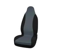 USQBUZHHK Protectores de Asiento Fundas Asiento Coche para Mayoría Los Camiones SUV Van Tela Poliéster Esponja Transpirable(Gris)