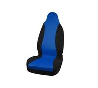 USQBUZHHK Protectores de Asiento Fundas Asiento Coche Tela Poliéster Esponjosa Transpirable para La Mayoría Los Camiones SUV Van(Azul)