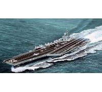 Uss Dwight D. Eisenhower CVN-69 1978 Ship Plástico Kit 1:700 Modelo Trumpeter