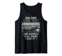 USS George H.W. Bush CVN-77 - Transportador de Aviones Camiseta sin Mangas
