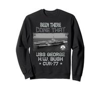 USS George H.W. Bush CVN-77 - Transportador de Aviones Sudadera