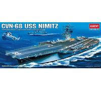 USS Nimitz CVN-68 Portaaviones 1:800 Kit De Modelo De Plástico ACADEMY
