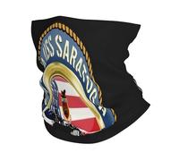 USS Saratoga Cv-60 Veteran Mujer Hombre Calentador De Cuello Elástica Bandana Multifunción Braga De Cuello para Moto Senderismo Yoga Ciclismo