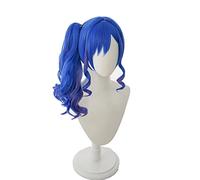 USS St.Louis CL-49 Cosplay Wig Game Azur Lane Women Heat Resistant Synthetic Blue Cosplay Wig Lucky Lou Cosplay