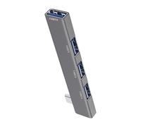 USsB HUB 3.0 - Adaptador USsB multipuerto, hub de extensión, conector portátil | Hub duradero con compatibilidad trasera y protección contra sobrecorriente, perfecto para el de d