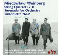 USSR State Radi Mieczyslaw Weinberg: String Quartets Nos. (CD) (Importación USA)