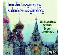 Borodin, Kalinnikov : Symphonies n° 1. Svetlanov.