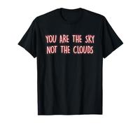 Usted es el Cielo no Las Nubes Mindfulness Paz Interior Zen Camiseta