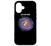 Usted está aquí Astronomía Vía Láctea Sistema Solar Galaxia Espacio Carcasa para iPhone 16