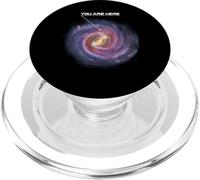 Usted está aquí Astronomía Vía Láctea Sistema Solar Galaxia Espacio PopSockets PopGrip para MagSafe