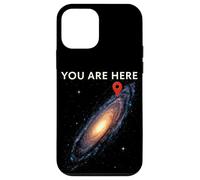 Usted está aquí Nuestra Ubicación en el Universo Vía Láctea Galaxia Carcasa para iPhone 12 Mini