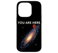 Usted está aquí Nuestra Ubicación en el Universo Vía Láctea Galaxia Carcasa para iPhone 14 Pro