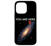 Usted está aquí Nuestra Ubicación en el Universo Vía Láctea Galaxia Carcasa para iPhone 14 Pro MAX