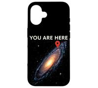 Usted está aquí Nuestra Ubicación en el Universo Vía Láctea Galaxia Carcasa para iPhone 16