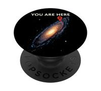 Usted está aquí Nuestra Ubicación en el Universo Vía Láctea Galaxia PopSockets PopGrip Adhesivo
