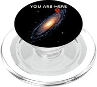 Usted está aquí Nuestra Ubicación en el Universo Vía Láctea Galaxia PopSockets PopGrip para MagSafe