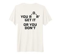 Usted Éter o lo consigues o no - Funny Chemistry Pun Camiseta Premium