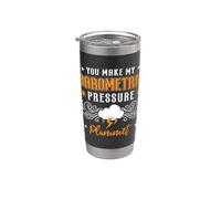 Usted hace mi presión barométrica Pronóstico del tiempo Meteorología Vaso térmico de acero inoxidable de doble pared