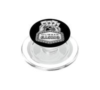 Usted me encontrará en el Casino, Ganar póquer, Efecto de Dibujo de línea PopSockets PopGrip para MagSafe