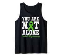 Usted no está Solo Concientización sobre la parálisis Cerebral Apoyo CP Camiseta sin Mangas