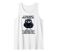 Usted no Sabe de mí es Porque yo no escucho de Usted Camiseta sin Mangas