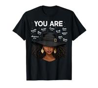Ustedes Son Mujeres Negras del versículo bíblico Cristiano afroamericano Camiseta