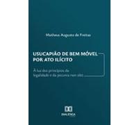Usucapião De Bem Móvel Por Ato Ilícito (ebook)