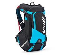 Mochila Hidratante USWE MTB Hydro 12 Litros Azul con Sistema No Dancing Monkey U