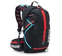 Uswe Mochila HAJKER 30 Summer HIDR.3L NDM 2.1, Adultos Unisex, Negro/Rojo (Multicolor), Talla Única