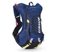 USWE Motocicleta Hydro Mochila Hidratación 8L Bolsa de Agua 3L Mochila de Alta Gama Sin Rebote para Enduro y Motocicleta Todoterreno, Negro y Azul