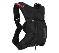 USWE MTB Hydro Hydration Pack con bolsa de hidratación - Mochila de hidratación para ciclismo, ciclismo de montaña, E-MTB y conducción en grava, mochila con bolsa de agua (3L, negro carbón)