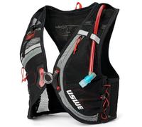 USWE Rush - Chaleco de hidratación para bicicleta de 8 L, correas ajustables en el pecho, chaleco de hidratación para correr, bolsa de hidratación de 2.0 L, ciclismo de montaña, grava y ciclismo con