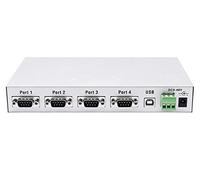 UT-860 USB 2.0 to 4 Ports RS232 Adapter Convertor DB9 COM RS-232 Serial Port Multiplier USB2.0 TO RS232 HUB